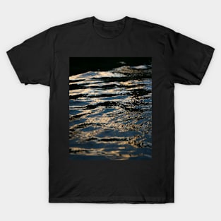 Alaskan River Sunset Reflection T-Shirt